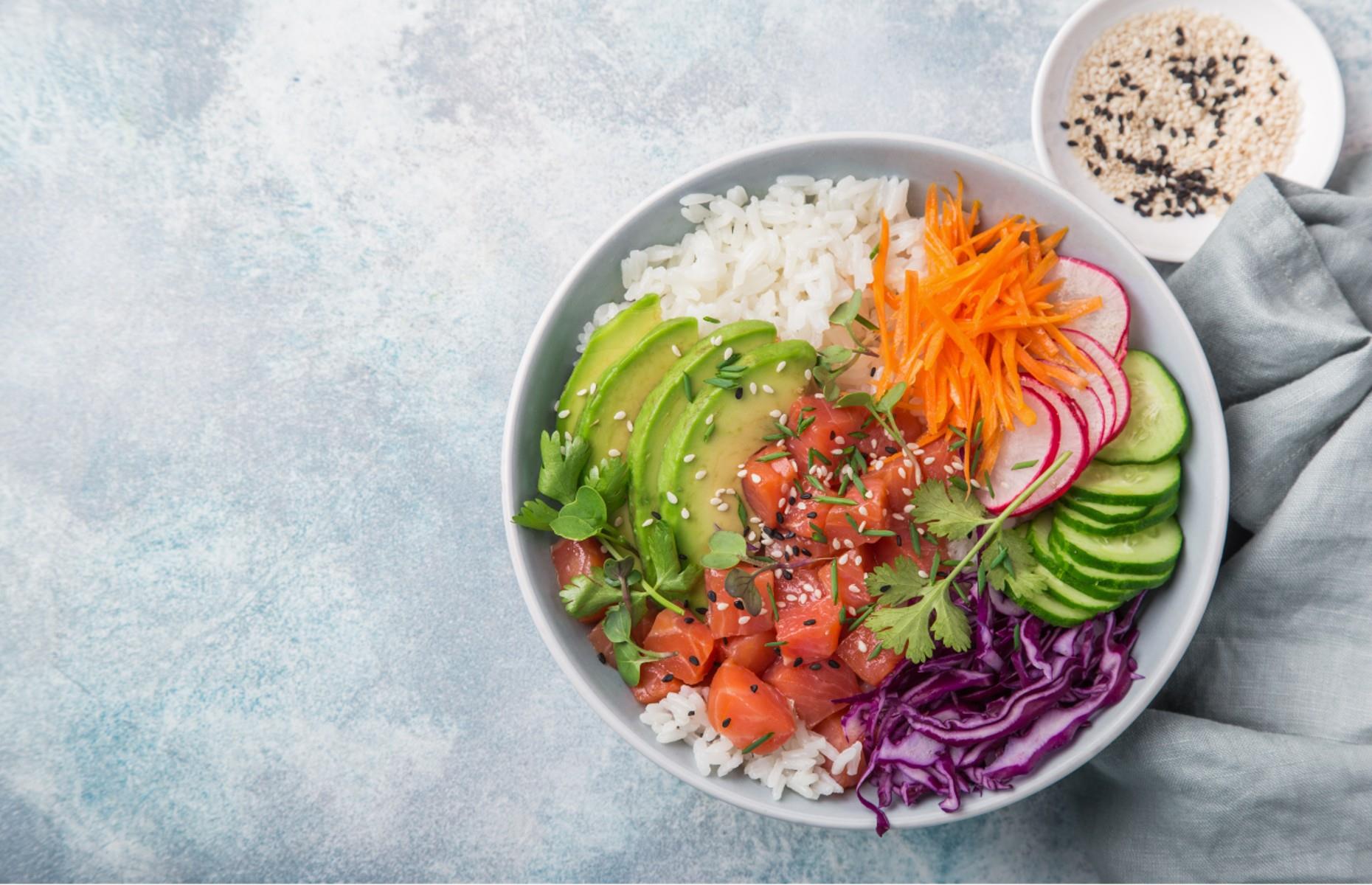 Speedy poke bowl 